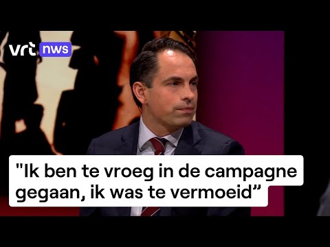 Tom Van Grieken evalueert zijn verkiezingscampagne in De Afspraak op Canvas