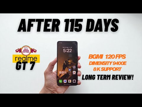 REALME GT 7 LONG TERM REVIEW 120 DAYS - BEAST 🔥