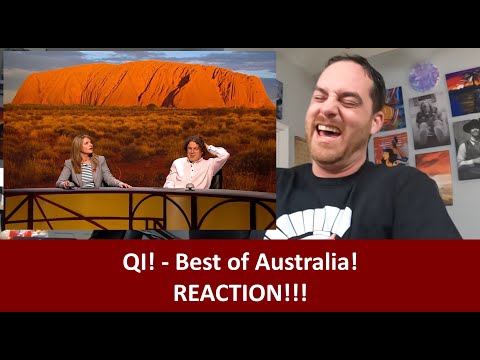American Reacts QI | Best Of Australia REACTION