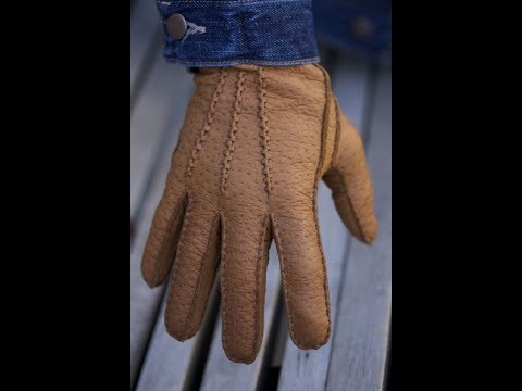 How to make leather gloves by Hungant Romania
