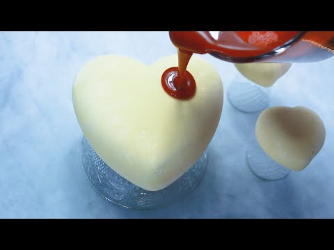 Mirror Glazed Mango Raspberry Mousse Cake Recipe | Shiny Mirror Glaze Cake