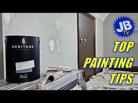How To Paint Walls and Skirting Boards - Top Prepping and Finishing Tips