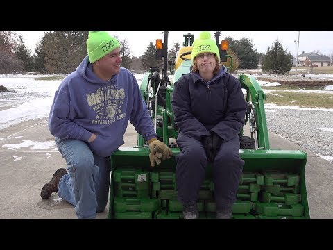 Can a John Deere 1025R Lift 1300 Pounds? Mythbusters!