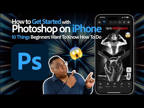 How to Get Started With Photoshop on iPhone 🚀 10 Things Beginners Want to Know How To Do! 📱✨