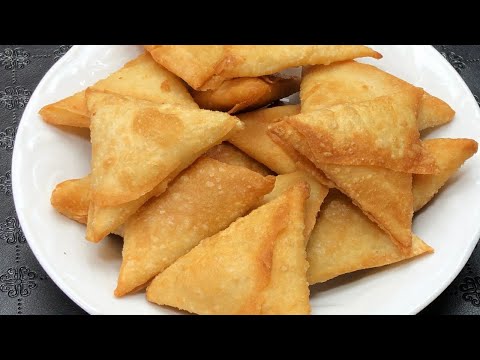 وداعآ لرقاق السمبوسه الجاهز جربو عمل هذا الرقاق الصحي مع الذ حشوة جبن