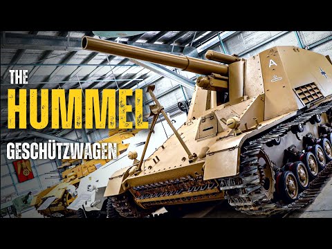 WW2 German Wehrmacht "HUMMEL" Self Propelled Gun Tour and Restoration