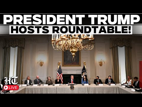 US News LIVE: US President Donald Trump Participates in a Roundtable | White House | USA Today