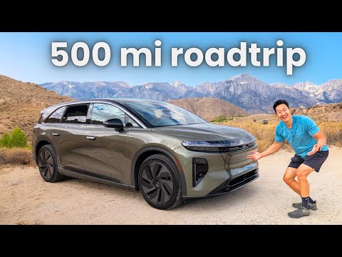 I Took the Lucid Gravity on a Road Trip (better than a Tesla?)