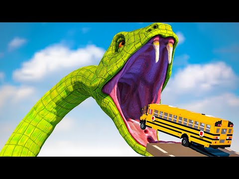 Cars vs Snake | Teardown