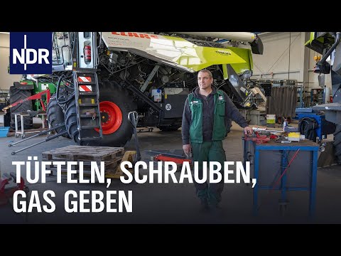 Für große und kleine Maschinen: Werkstätten auf dem Land | die nordstory | NDR Doku