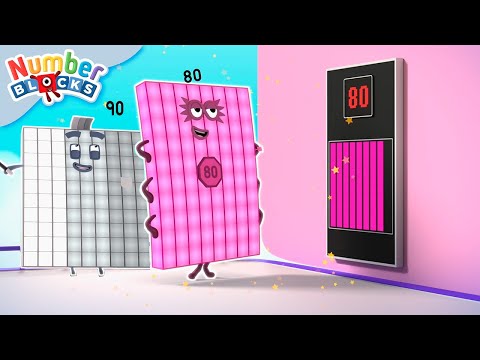 Lerne Große Zahlen | Mathe-Cartoons für Kinder | Numberblocks auf Deutsch