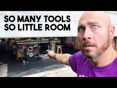 99% of Beginners Don't Know How to Layout a SMALL SHOP (space saving ideas)