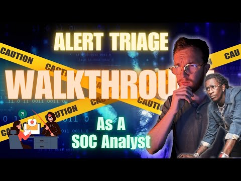 Alert Triage Walkthrough: Phishing (As a SOC Analyst)