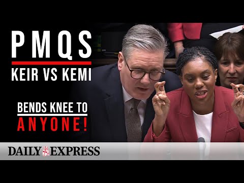 PMQs: Badenoch SAVAGES Starmer in brutal clash | 'Bends knee to anyone!'