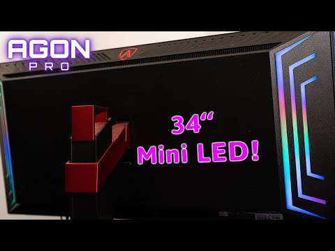 AOC Agon Pro 34'' | Mini LED | WQHD Montior - The only one of its kind! - AG344UXM