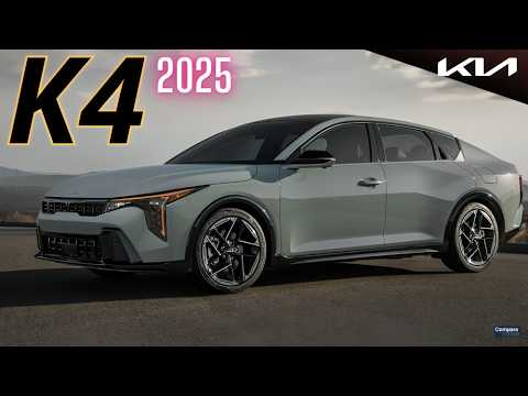 ¡LISTO!  KIA K4 "FORTE" 2025, Anti COROLLA y MAZDA 3.
