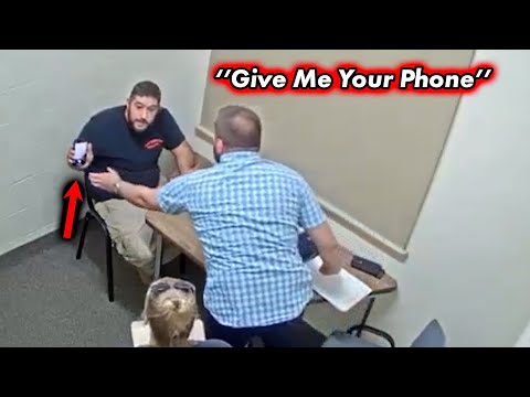 Prison Guard Tries Deleting The Evidence