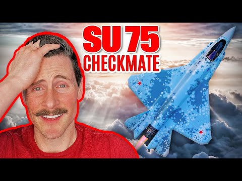 Thunderbird Fighter Pilot Reacts to Russian SU-75 Checkmate