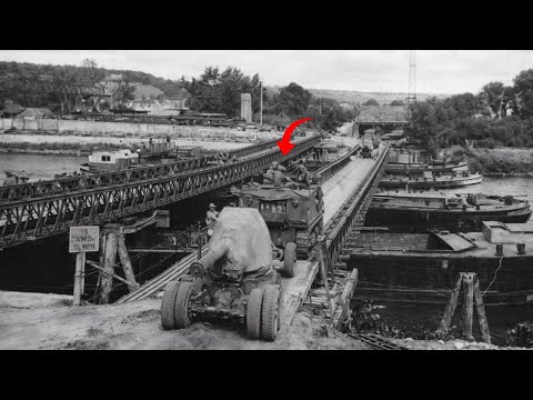 Germans Expected Weeks To Cross The Rhine, British Engineers Built A Bridge In Hours