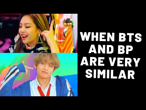 BTS AND BLACKPINK'S SIMILARITIES [2020]