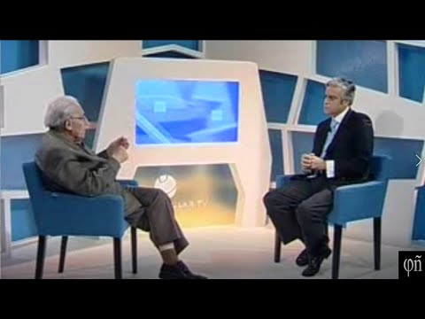 Gustavo Bueno entrevistado por Fernando de Haro en 2008