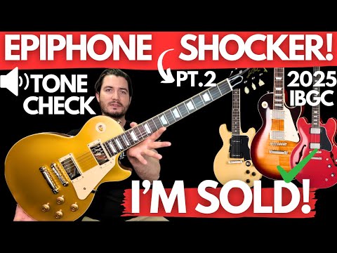 I Played EVERY 2025 Epiphone Inspired by Gibson Custom Reissue, and D*MN...