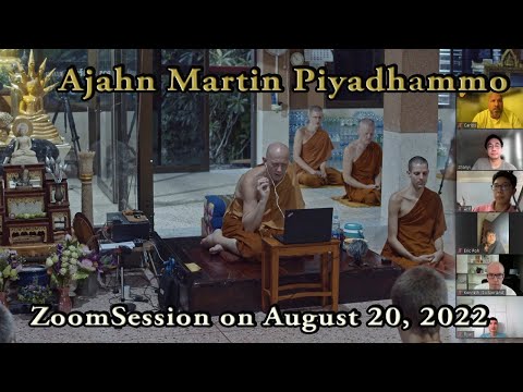 ZoomSession with Ajahn Martin (20/08/22)