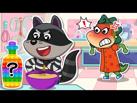 😡Uh-Oh! Mr. Robbins 🥷🏻 is after Mummy’s Secret Recipe 🧪! Stories for Kids by Fire Spike🔥