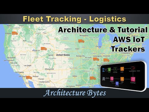 AWS Location Services Tutorial | Fleet Tracking System Design | Logistics IoT