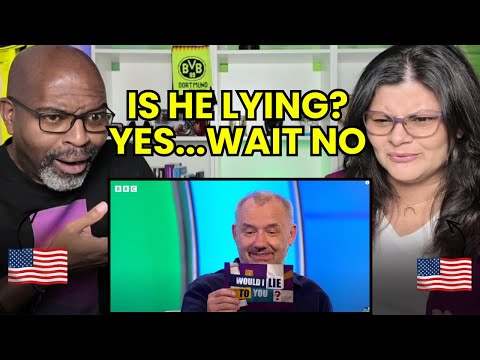Americans React to Bob Mortimer on Would I Lie To You? HILARIOUS!
