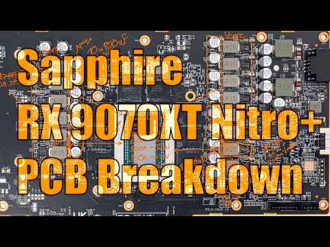 GPU PCB Breakdown: Sapphire RX 9070 XT Nitro+