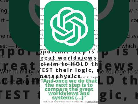 ChatGPT answers the most MIND-BLOWING question - where to start looking for ULTIMATE TRUTH 🤯