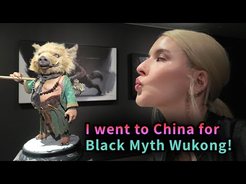 From Crying Over Bajie to Actually Visiting The BLACK MYTH WUKONG EXHIBIT IN CHINA!