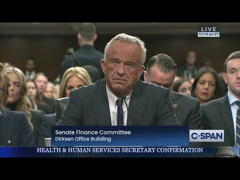 Robert F. Kennedy, Jr. Senate Confirmation Hearing to be Secretary of Health & Human Services