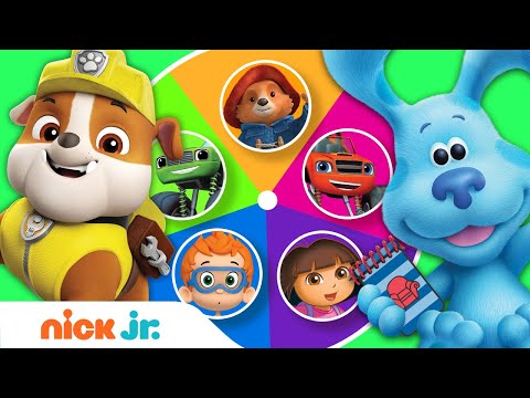 Guess the Missing Colors w/ PAW Patrol & Blue’s Clues! 🌈 Color Game Ep. 6 | Nick Jr.