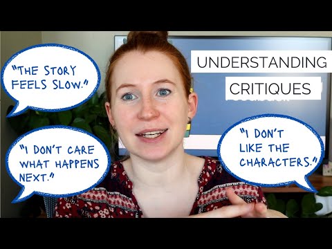 Understanding Feedback on Your Novel