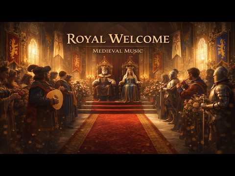 Royal Medieval Music 👑 | Joyful & Relaxing Palace Ambience | Fantasy Instrumental