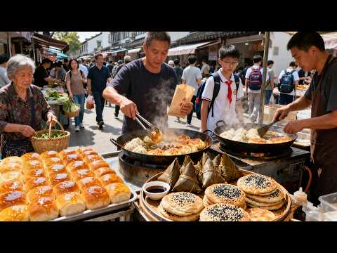 The early morning market in Suzhou, China, is mouthwatering!