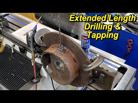 Extended Length Drilling & Tapping Winch Drum