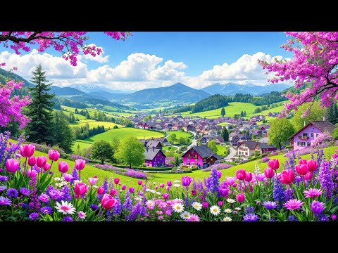 Spring Haven - Music for Relaxation🌸Healing Sounds to Calm Nerves, Heal the Heart, Nervous System