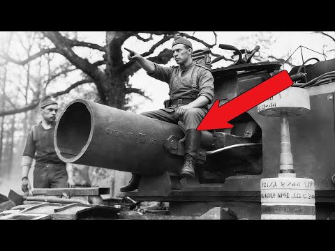 德國人嘲笑對方的「垃圾桶砲」——直到它在他們的堡壘上炸出大洞，場面驚人...