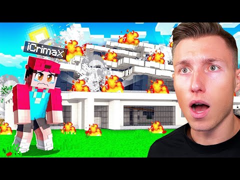 MEIN HAUS WIRD ZERSTÖRT! 😭 (Minecraft Hardcore)