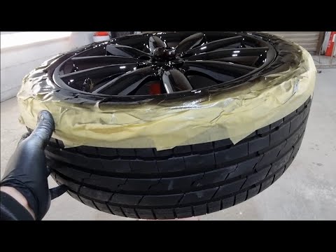 DIY Home ALLOY Wheel paint job hack! You won't expect it! Thank me later!