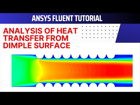Heat Transfer From Protrusions | Heat Transfer Coefficient Calculations | ANSYS Fluent Tutorial
