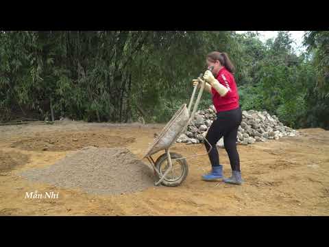 TIMELAPSE: Genius Girl Builds Stone House in the Woods in 90 Days | From Start to Finish
