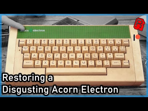 Restoring a 1983 Acorn Electron 8bit Computer