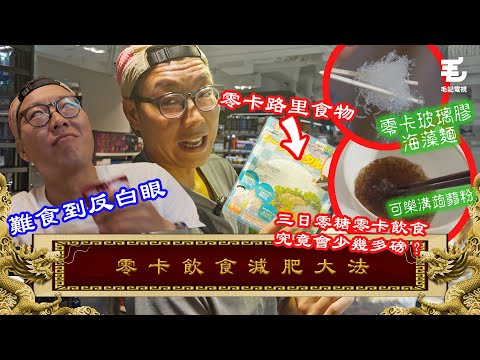 三日零糖零卡飲食🤯究竟會減幾多磅？😏會唔會餓到暈低？😵‍💫原來啤酒都有零卡？😱04/08《國家級任務》第195集 - 零卡飲食減肥大法
