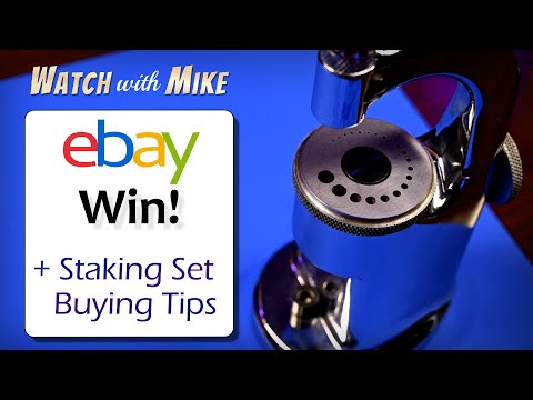 Watchmaking Staking Set: Vintage Marshall Moseley Staking Tool + eBay Buying Tips