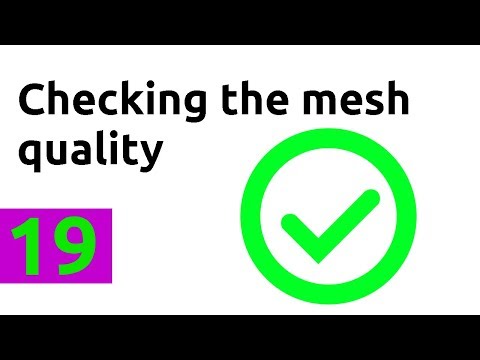 Checking the mesh quality in OpenFOAM