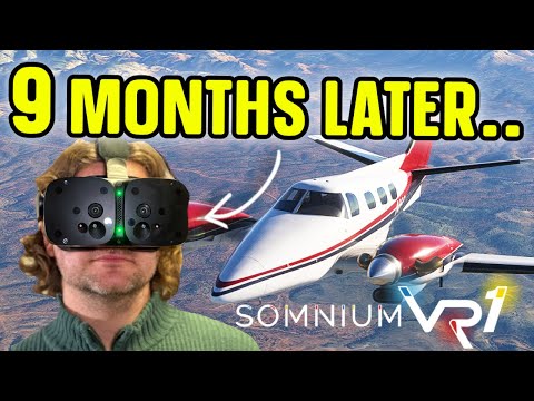 The Somnium VR1 9 MONTHS Full Review... The GOOD & BAD! MSFS 2020 / 2024